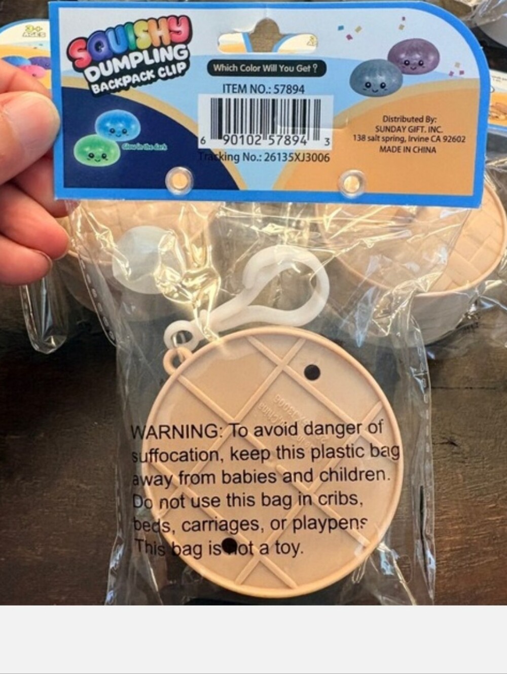 Mini Dumpling Keychain Set - Picture 2 of 2